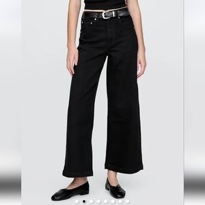 GAP Black High Rise Stride Ankle Pants